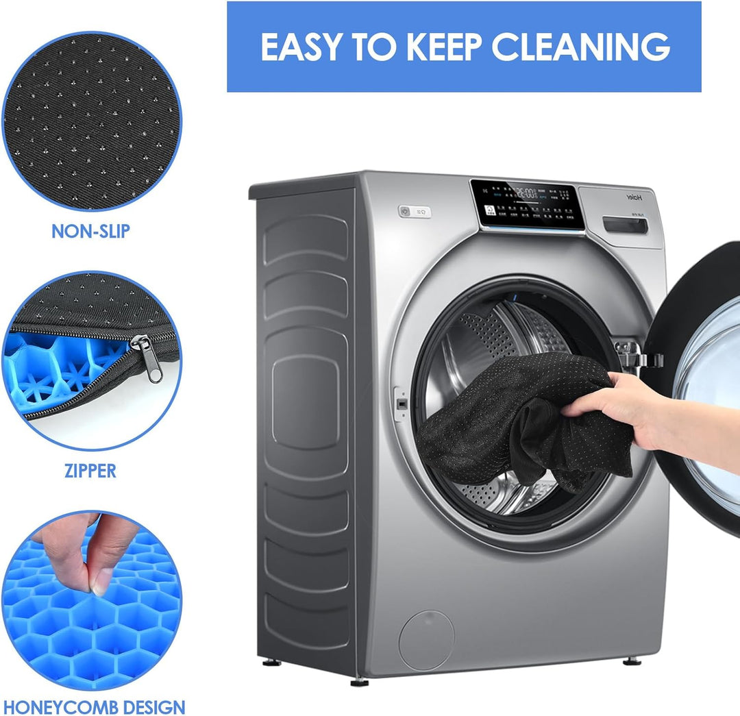 凝膠輪椅坐墊 (蜂巢式,可機洗,不變形,防滑套) | 好好醫療用品