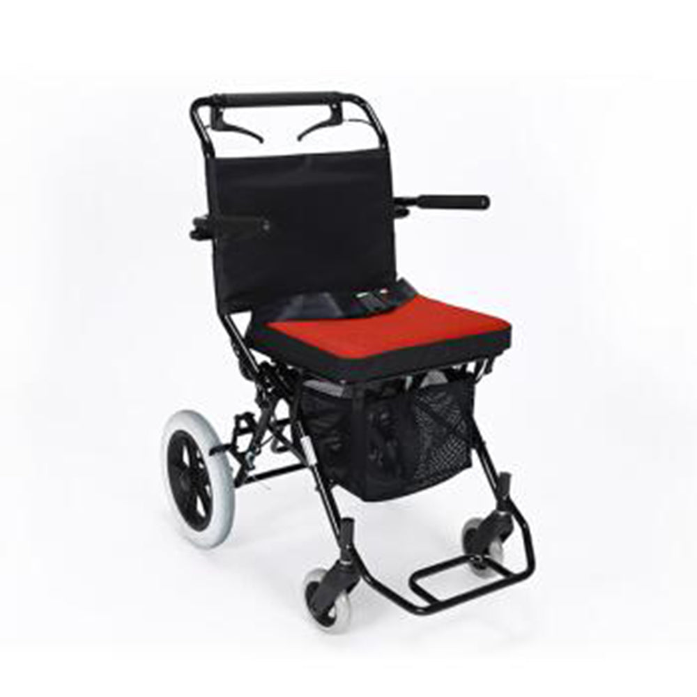 台灣 Merits L232 便攜助行器式輪椅 (8.8kg, 可摺, 雙剎車系統) | 好好醫療用品