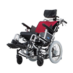 Nissin NAH-F5 / NA-F7 「座王」高背輪椅 (超級舒適, 日本專利, 可摺可傾) | 好好醫療用品