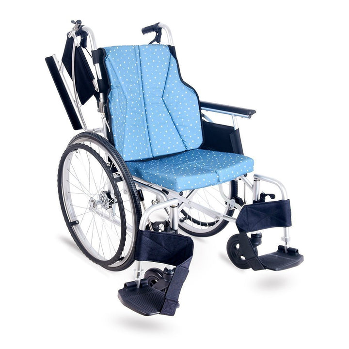 Nostra N2W 舒適型大輪輪椅 (現貨出售、11.3kg、碟剎、厚坐墊及背部護翼、可掀式扶手腳踏、 22吋大輪) | 好好醫療用品