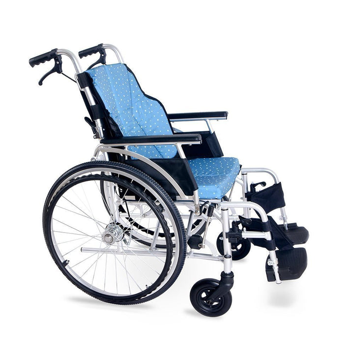 Nostra N2W 舒適型大輪輪椅 (現貨出售、11.3kg、碟剎、厚坐墊及背部護翼、可掀式扶手腳踏、 22吋大輪) | 好好醫療用品