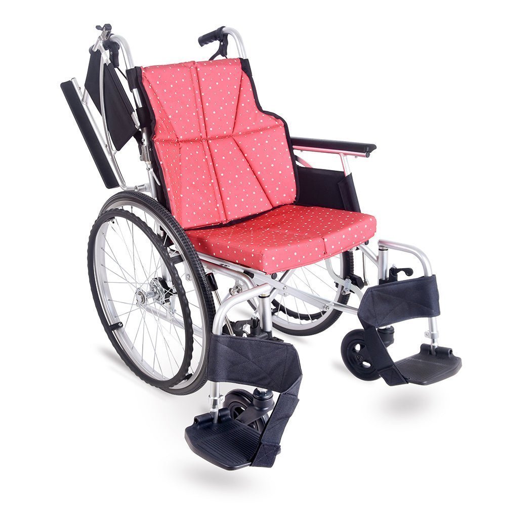 Nostra N2W 舒適型大輪輪椅 (現貨出售、11.3kg、碟剎、厚坐墊及背部護翼、可掀式扶手腳踏、 22吋大輪) | 好好醫療用品