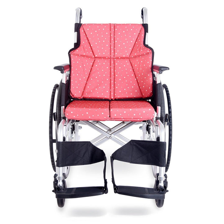 Nostra N2W 舒適型大輪輪椅 (現貨出售、11.3kg、碟剎、厚坐墊及背部護翼、可掀式扶手腳踏、 22吋大輪) | 好好醫療用品