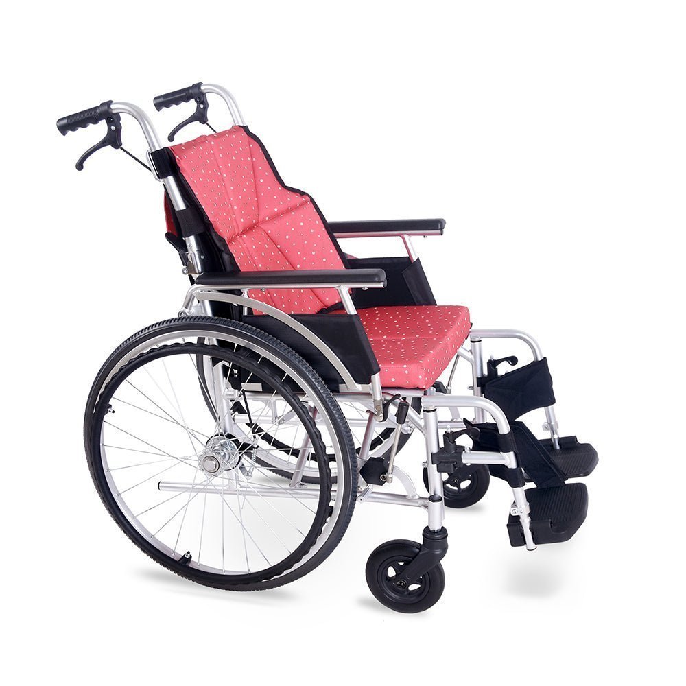 Nostra N2W 舒適型大輪輪椅 (現貨出售、11.3kg、碟剎、厚坐墊及背部護翼、可掀式扶手腳踏、 22吋大輪) | 好好醫療用品