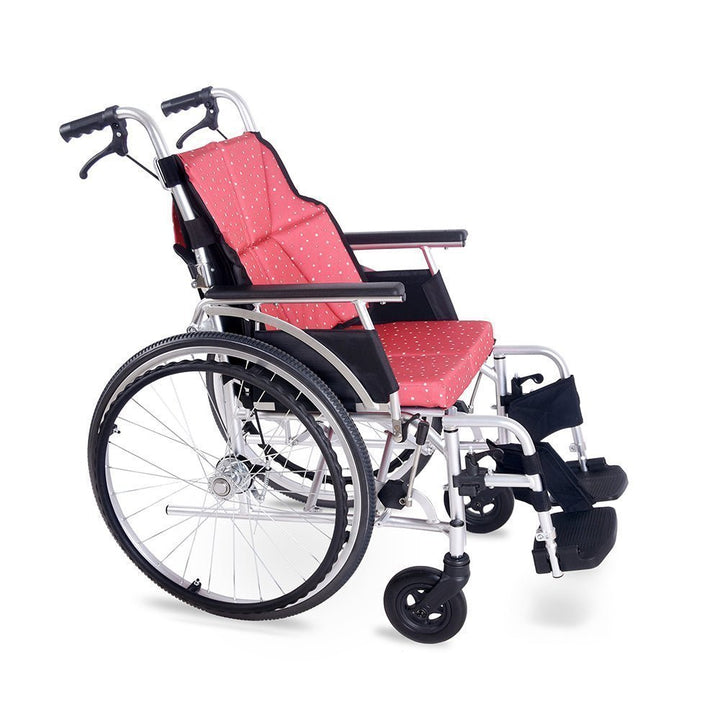 Nostra N2W 舒適型大輪輪椅 (現貨出售、11.3kg、碟剎、厚坐墊及背部護翼、可掀式扶手腳踏、 22吋大輪) | 好好醫療用品