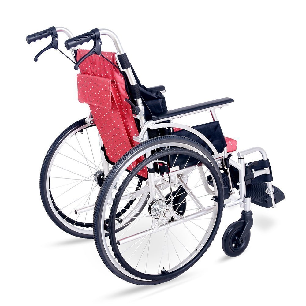 Nostra N2W 舒適型大輪輪椅 (現貨出售、11.3kg、碟剎、厚坐墊及背部護翼、可掀式扶手腳踏、 22吋大輪) | 好好醫療用品