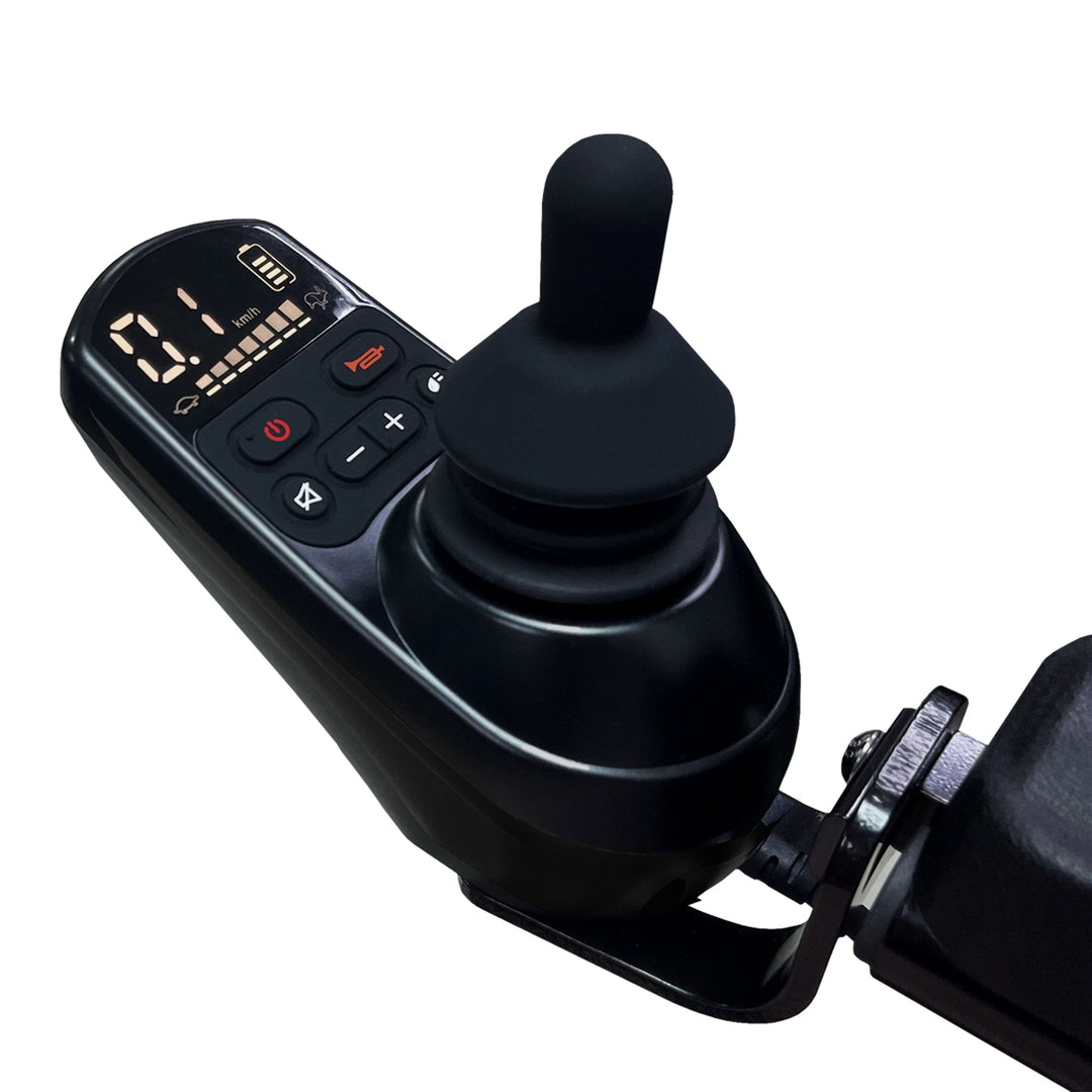 Rigi 輕便可摺式電動輪椅 (淨重15.2kg、200W/250w無刷摩打、可上飛機、藍牙後控、12吋實心胎) | 好好醫療用品