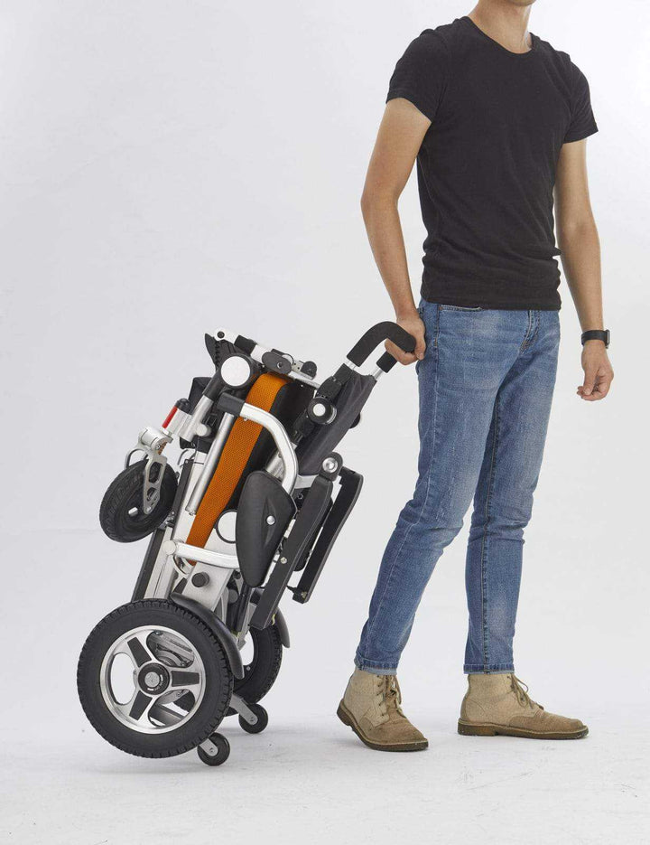 Moving Star 601 可摺電動輪椅 (可上飛機, 油壓靠背, 智能控制器) | 好好醫療用品