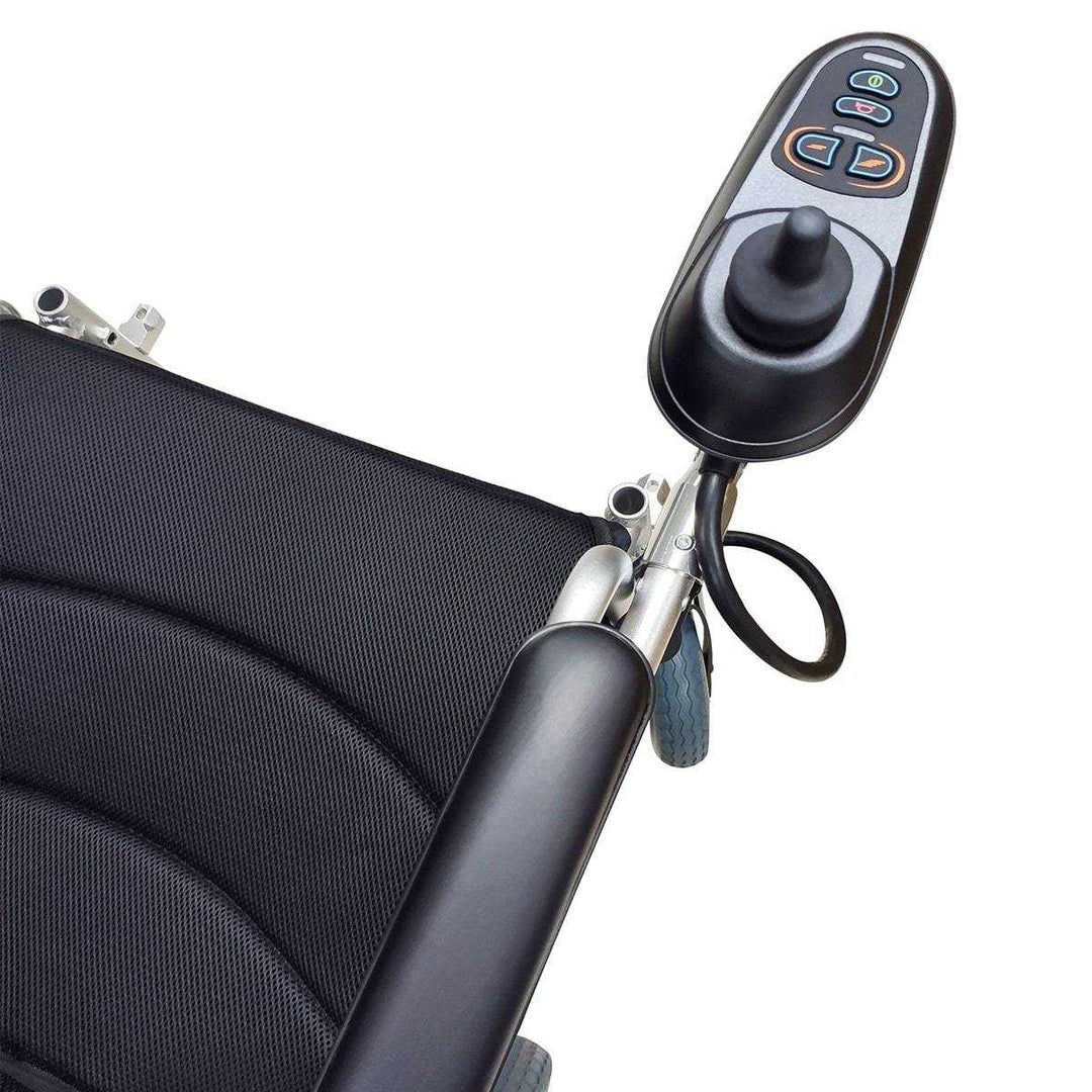 HX302 可摺電動輪椅 (PG控制器, 原裝 Panasonic 鋰電, 320W摩打, 加硬支架) | 好好醫療用品