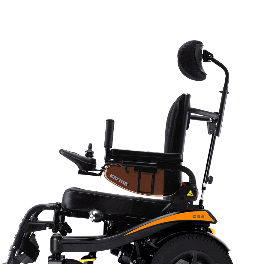 台灣 Karma KP-31.2T 霹靂馬 電動可傾式輪椅 (台灣製造、避震系統、大容量電池、58cm窄車身) | 好好醫療用品