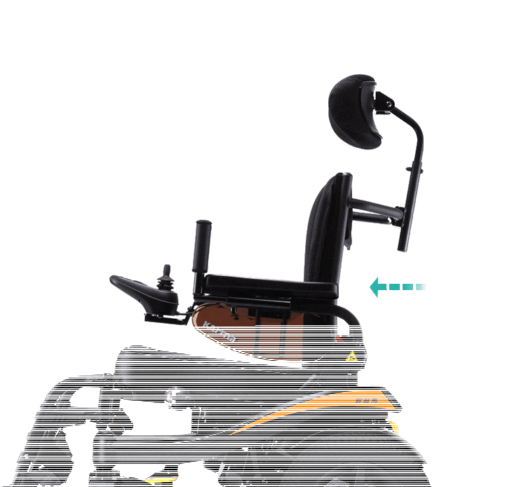 台灣 Karma KP-31.2T 霹靂馬 電動可傾式輪椅 (台灣製造、避震系統、大容量電池、58cm窄車身) | 好好醫療用品