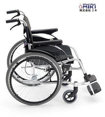 日本 MIKI MCS-43-JL 舒適輪椅 (運動型支架, 厚坐墊, 22寸實心大輪) (行貨)