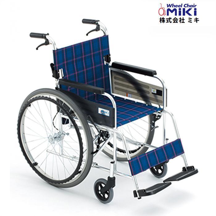 日本 MIKI MPT-47-JL 大輪輪椅 (坐位47cm離地高, 22寸實心大輪) (行貨) | 好好醫療用品