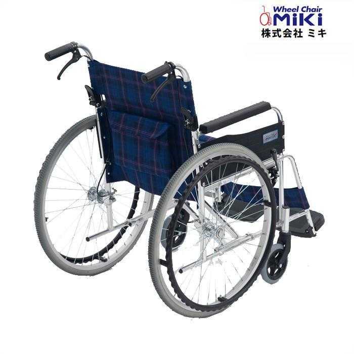 日本 MIKI MPT-47-JL 大輪輪椅 (坐位47cm離地高, 22寸實心大輪) (行貨) | 好好醫療用品
