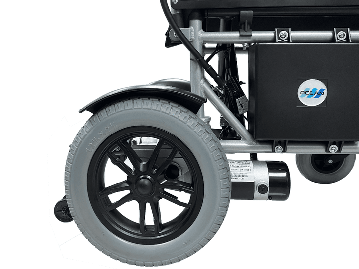 Ocean GX340 可摺電動輪椅 (可摺式, 特強340W摩打, 加硬支架) | 好好醫療用品