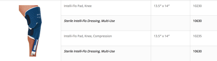 Breg Polar Care Kodiak® 冷涷治療系統 及 Intelli-Flo®墊