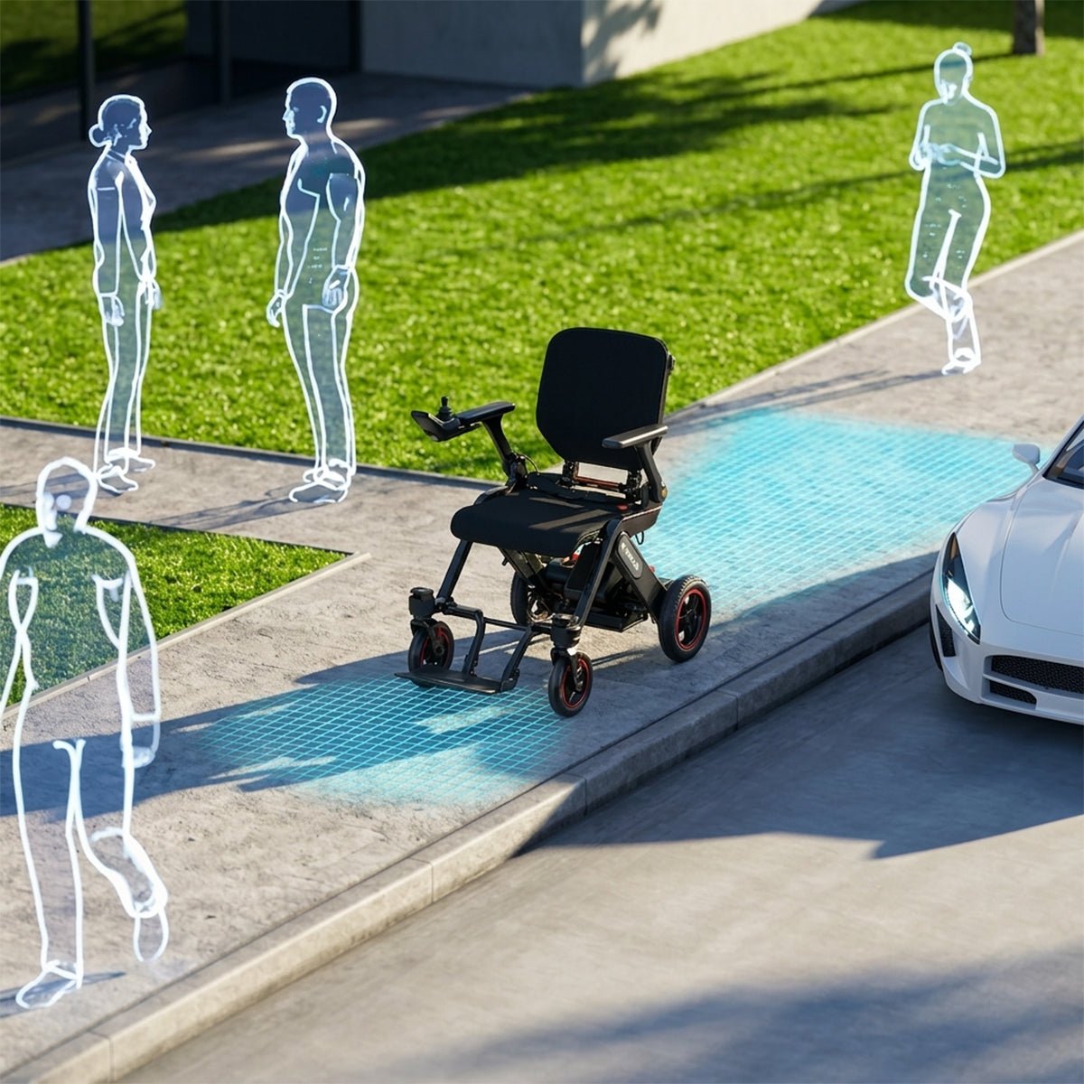 AI Drive 與 Strutt ev¹c AI 電動輪椅：型號對比