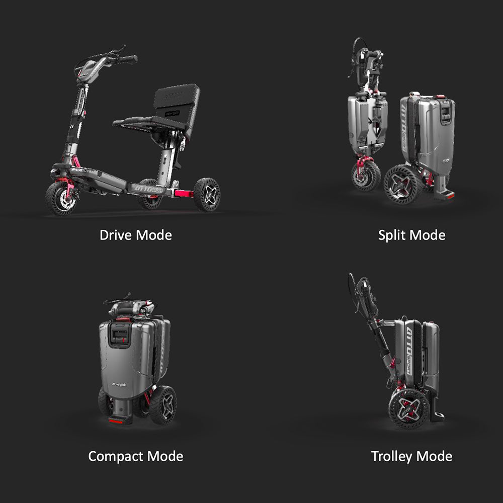 以色列 ATTO SPORT 電動輪椅代步車 (喼型設計可摺、FDA認可、香港總代理） | 好好醫療用品