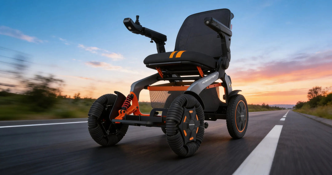 Robooter E60GT Pro 電動輪椅（12吋全向輪、升級雙250W馬達、最高10km/h、手機控制、可調靠背及扶手） | 好好醫療用品