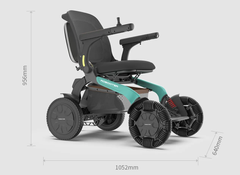 Robooter E60 Pro 智能電動輪椅（12"萬向輪、30km續航力、手機控制、可調節靠背角度、扶手寬度） | 好好醫療用品