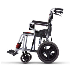 台灣 Karma KM-2500 輕量手動輪椅(14吋後輪, 10.9kg, 可旋轉式腳踏) | 好好醫療用品