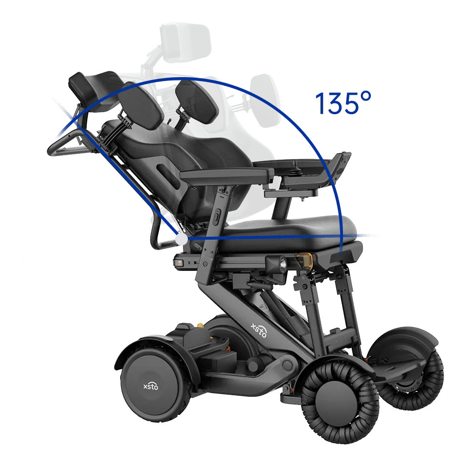XSTO M4 Pro 旗艦款智能電動輪椅 (進階自動平衡、全向移動、 電動升降、Tilt 及 Recline) | 好好醫療用品