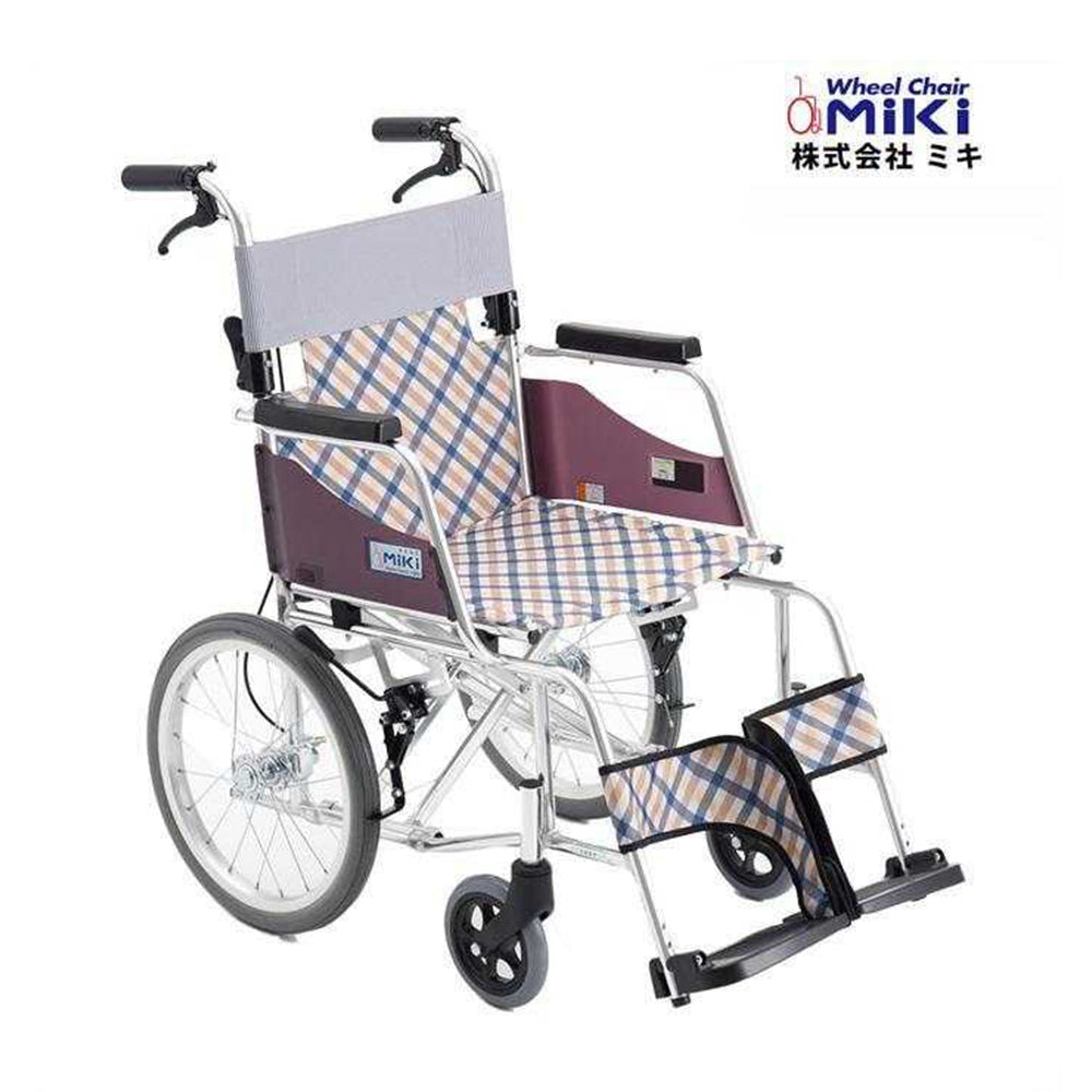 日本 MIKI MOCC-43-JL DX 超輕舒適輪椅 (9.9kg, 16寸實心小輪) (行貨) | 好好醫療用品