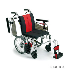 日本 MIKI MYU-4-16 多功能輪椅 (可調校高度, 掀式扶手, 打開式護腿)(行貨) | 好好醫療用品