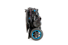 美國 Sunrise Quickie Q50R 可摺式電動輪椅 (續航達50公里，兩步摺疊，12寸實心胎) | 好好醫療用品
