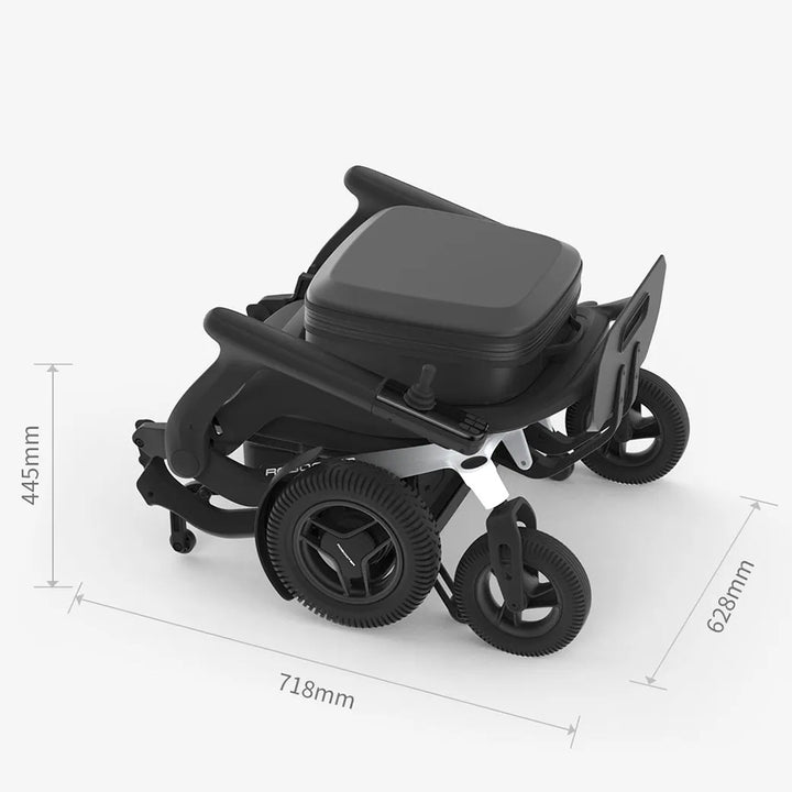 Robooter E80 智能電動輪椅 (全碳纖維支架，淨重15.9kg，可承150kg，續航25km(20Ah), 行貨) | 好好醫療用品