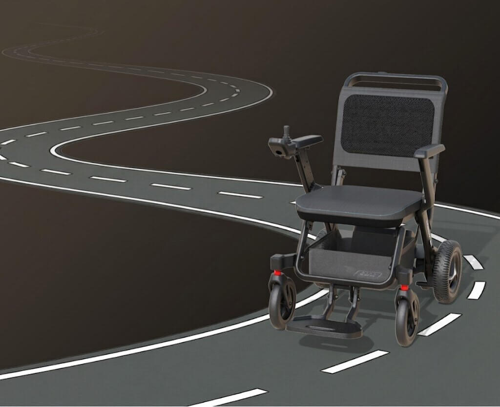 Robooter C40 智能電動輪椅 (鎂鋁合金支架, 三合一功能, Ai 減速, 淨重19kg) | 好好醫療用品