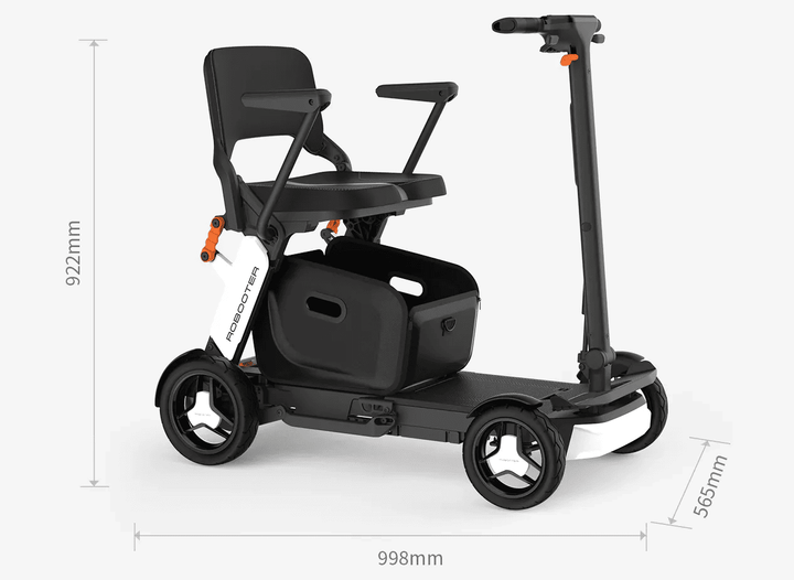 智能電動輪椅 Robooter Q40 Robooter Q40 (專為都市設計，只19.98k，行李箱大小，NFC手機解鎖，原廠行貨) | 好好醫療用品
