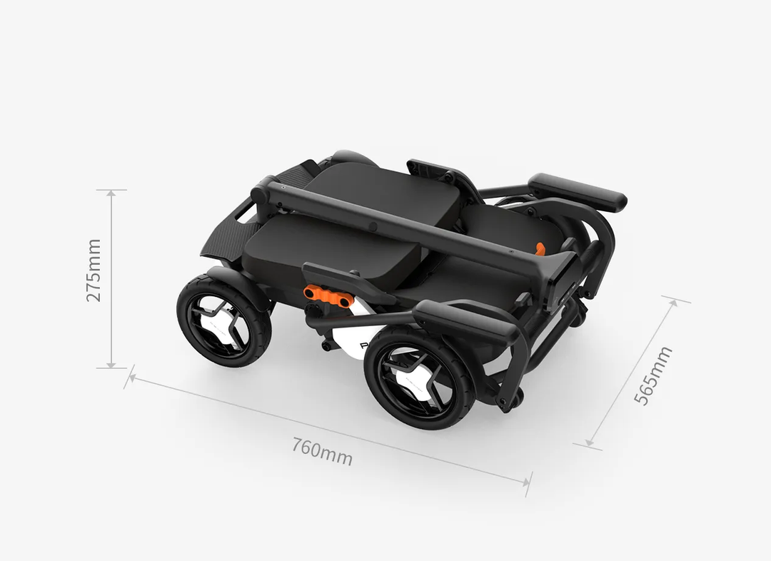 智能電動輪椅 Robooter Q40 Robooter Q40 (專為都市設計，只19.98k，行李箱大小，NFC手機解鎖，原廠行貨) | 好好醫療用品