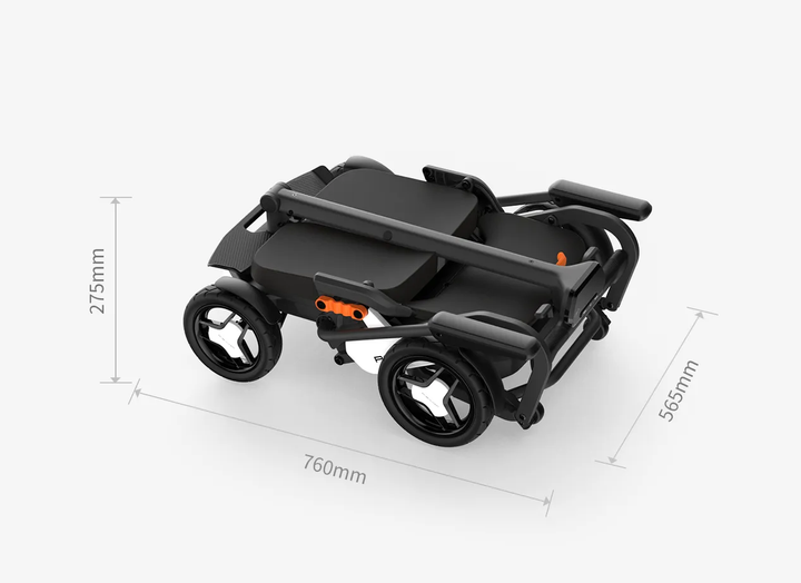 智能電動輪椅 Robooter Q40 Robooter Q40 (專為都市設計，只19.98k，行李箱大小，NFC手機解鎖，原廠行貨) | 好好醫療用品