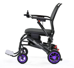 美國 Sunrise Quickie Q50R Carbon 全碳纖維超輕便電動輪椅 (淨重 14.5kg，運動型支架，PG控制器) | 好好醫療用品
