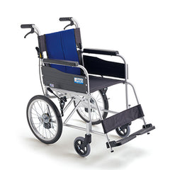 Japan MIKI BAL-2 / UTC-46JD lightweight wheelchair (hugging wheel brakes, 16-inch solid wheels, thick seat cushion) (licensed)