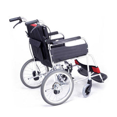 日本 MIKI BAL-2 / UTC-46JD 輕量輪椅 (環抱輪剎, 16寸實心小輪, 厚坐墊) (行貨) | 好好醫療用品