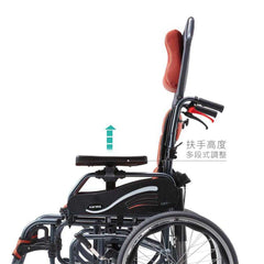 台灣 Karma 高背氣壓輪椅 (VIP515 仰樂多) | 好好醫療用品