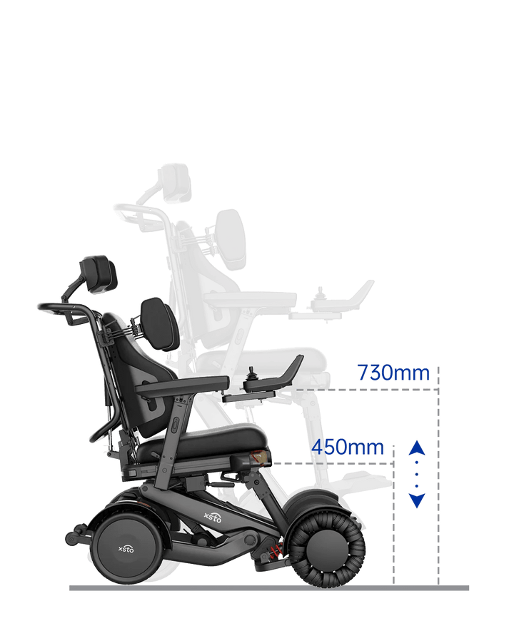 XSTO M4 Pro 旗艦款智能電動輪椅 (進階自動平衡、全向移動、 電動升降、Tilt 及 Recline) | 好好醫療用品
