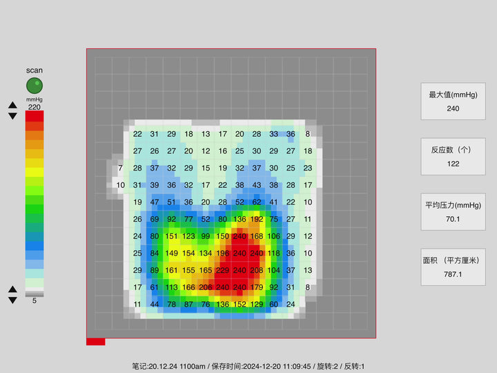 高精準及動態壓力測繪系統(Pressure Mapping, 可連接iPad及iPhone, 日本製)