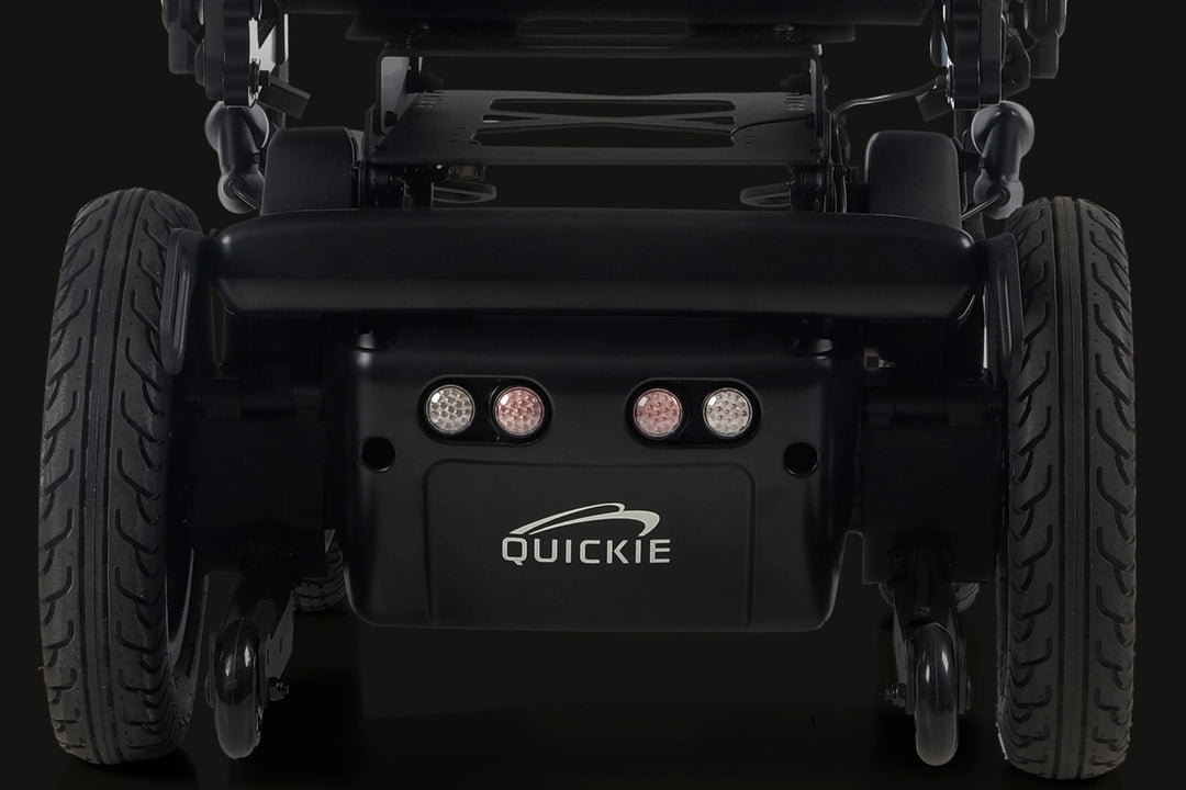 美國 Sunrise Quickie Q400R 可傾躺電動輪椅  (可調校後背角度、450W摩打、PG控制器及尾燈) | 好好醫療用品