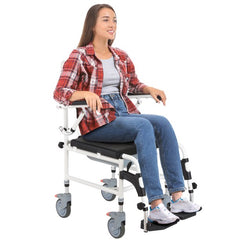 EZ Life Commode Chair 鋁質浴便輪椅 | 好好醫療用品