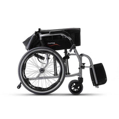 台灣 Karma KM-2512 超輕輪椅 (10.9kg, 2項專利, 可拆腳踏, 20寸實心大輪)