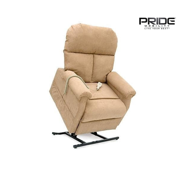 美國 Pride®  電動升降躺椅 Lift Chair LC-101 (T-型底架、3位式傾躺、豪華面料)