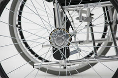 日本 MIKI MUT-43JD 輪椅 (環抱輪剎, 22寸實心大輪, 厚坐墊) (行貨)