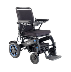 英國 Sunrise Quickie Q50R 可摺式電動輪椅 (續航達50公里，兩步摺疊，12寸實心胎) | 好好醫療用品