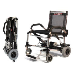 美國 Zinger 電動輪椅 (只17.5kg, 世界公認最輕, 超易攜帶, 4項專利)